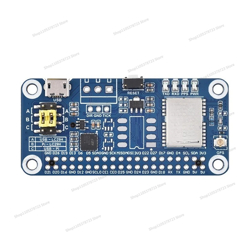 For RTK Cm-level Positioning GPS Expansion Board Remote LC29H Dual-frequency High-precision GNSS Module