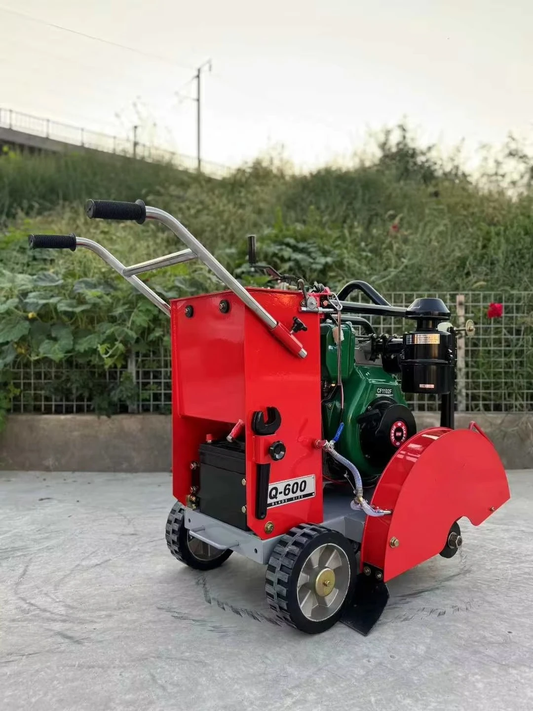 trenching machine wall slotting machine concrete marble cutting machine brick wall water and electricity slotting stone cutting