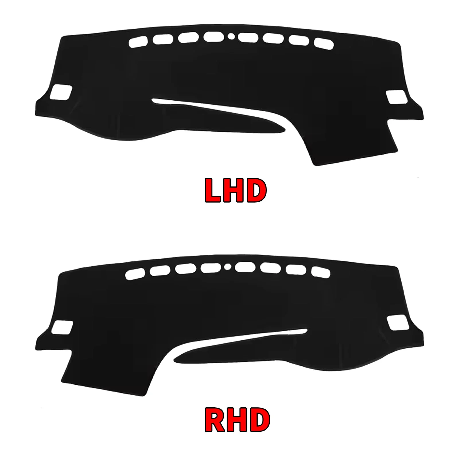 for Toyota Highlander Kluger 2014-2019 XU50 High Quality Dashboard Cover Dashmat Sunshade Anti‑UV Protector Dash Mat Pad