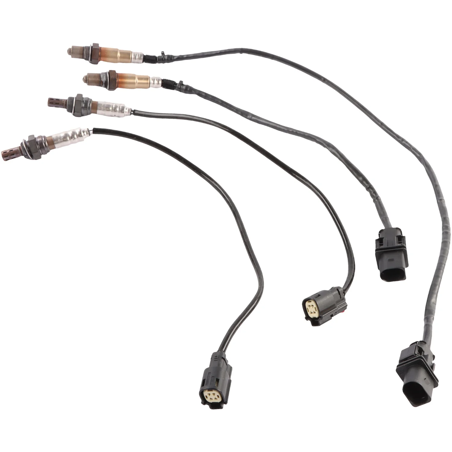 234-5076 234-5113 234-4490 4pcs Up+Downstream O2 Oxygen Sensor For 2011-2014 Ford F-150 3.5L Turbocharged Automobiles Sensors