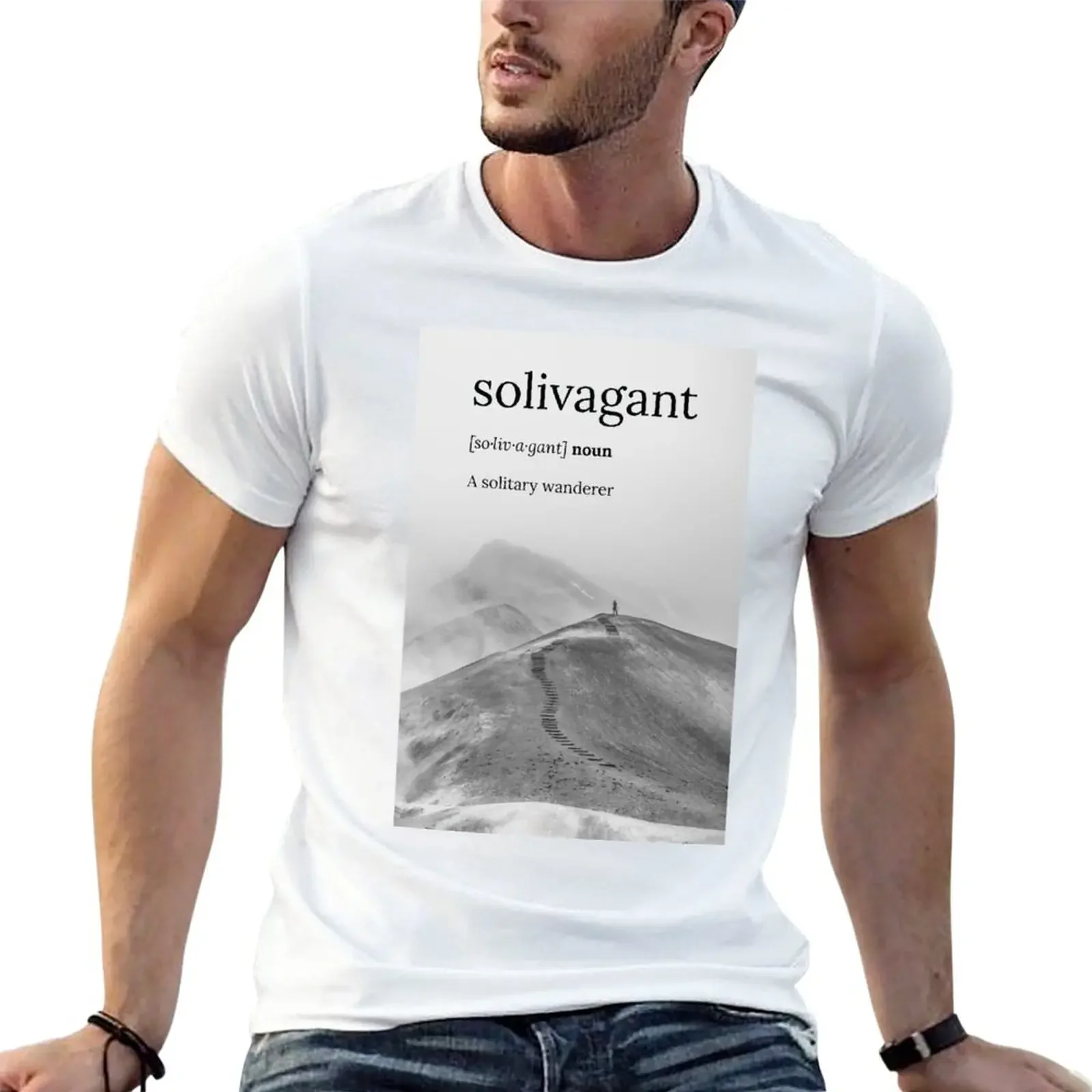 

New solivagant T-Shirt sports fan t-shirts hippie clothes mens graphic t-shirts big and tall