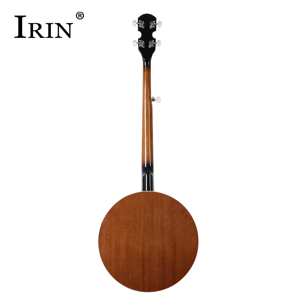 Chinese Factory New Products Wholesale IRIN Five-string Banjo Technology Wooden Fingerboard Banjo