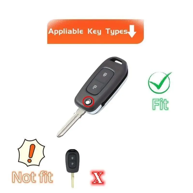 car remote key cover holder key case for Renault Sandero Stepway Logan 2 clio 5 Arkana captur Kadjar daster twingo trafic kwid