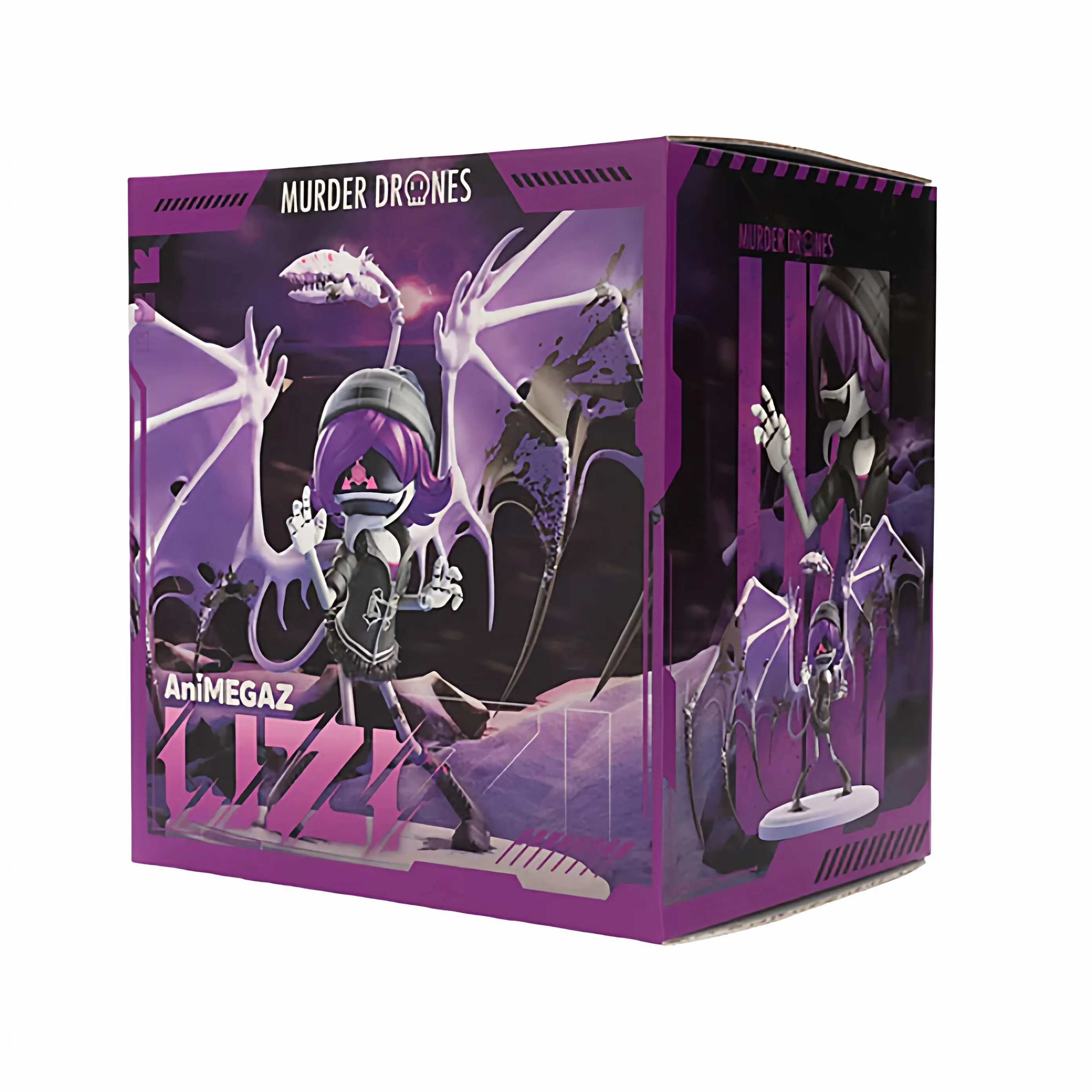 Animegaz Uzi Murder Drones Action Figure Glitch Authentic In Stock Collectible Model Desktop Display For Anime Collectors