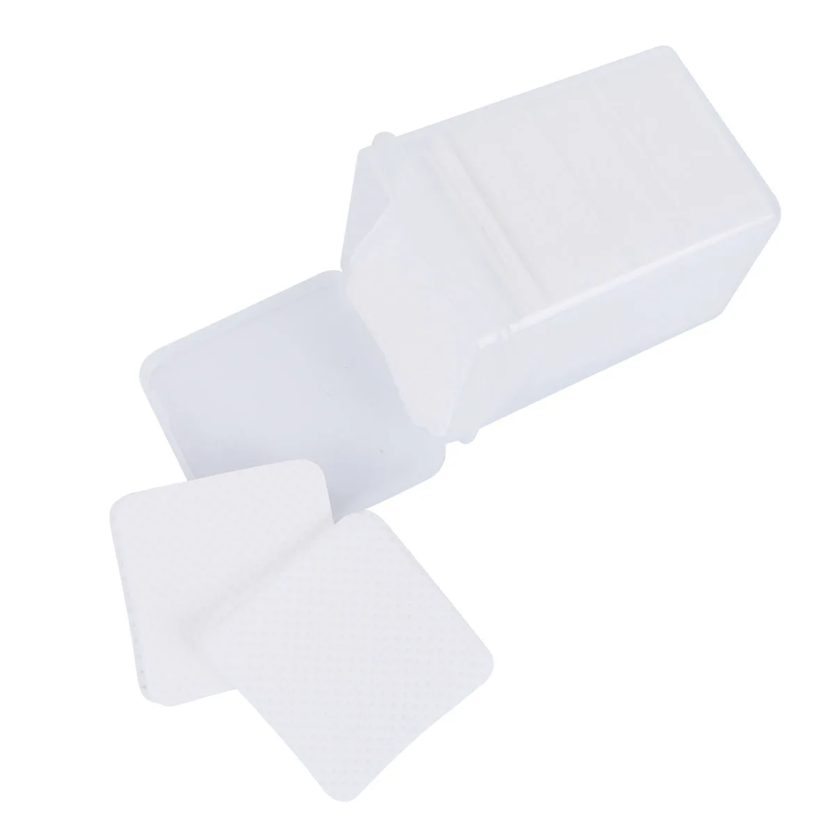 Almohadilla de algodón para descarga de uñas, algodón Premium, maquillaje profundo, removedor de aceite de uñas, herramienta limpiadora de pegamento para injerto de pestañas