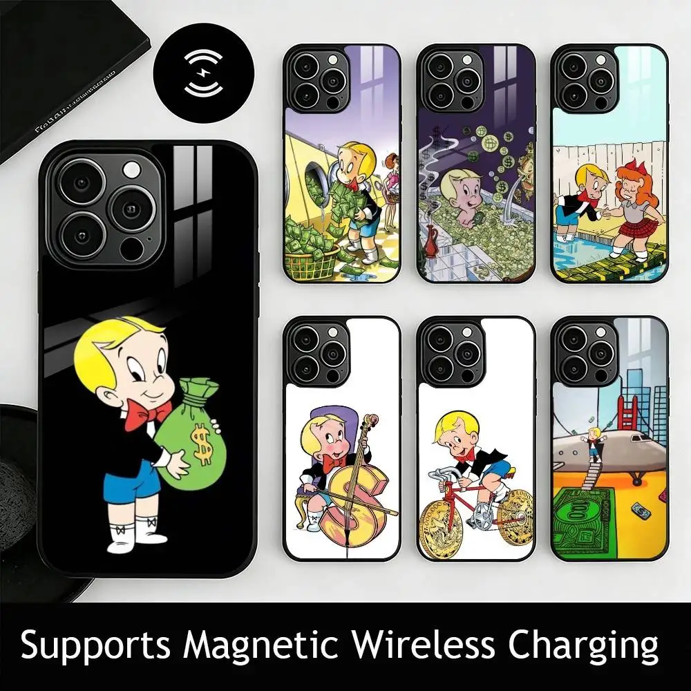 money boy Richies Richs gift Phone Case For iPhone17,16,15,14,13,12,11 Plus,Pro Supports Magnetic Wireless Charging