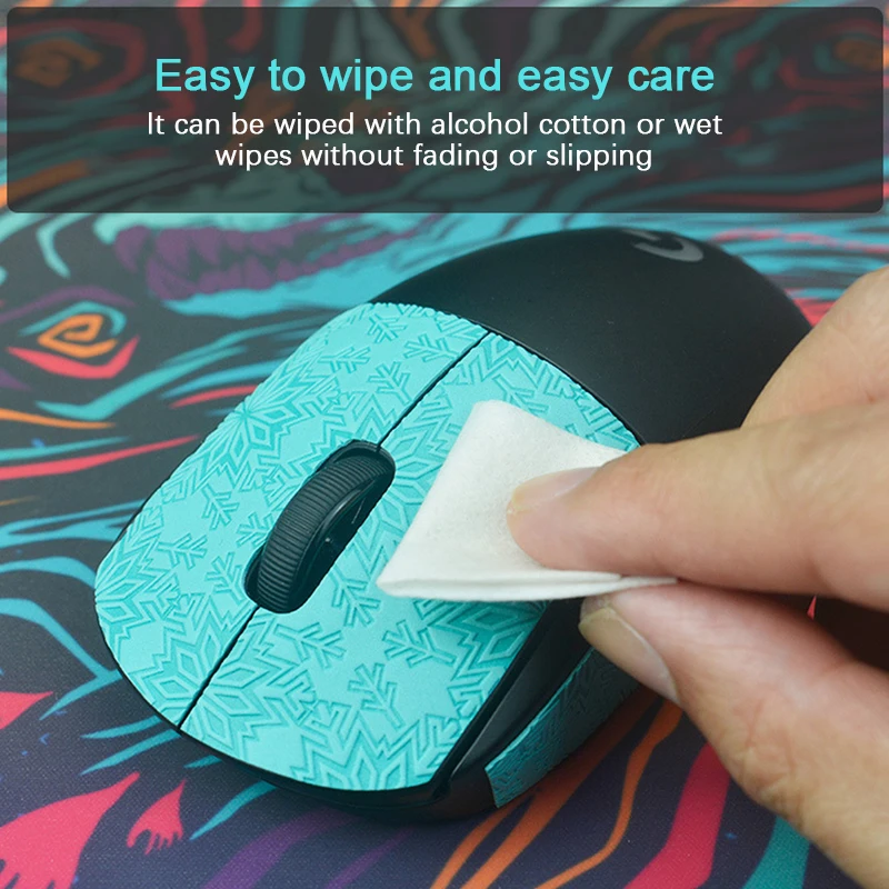 Mouse Grip Tape Skate DIY Handmade Sticker Non Slip Lizard Skin Suck Sweat For Logitech G Pro X Superlight GPW Wireless No Mouse