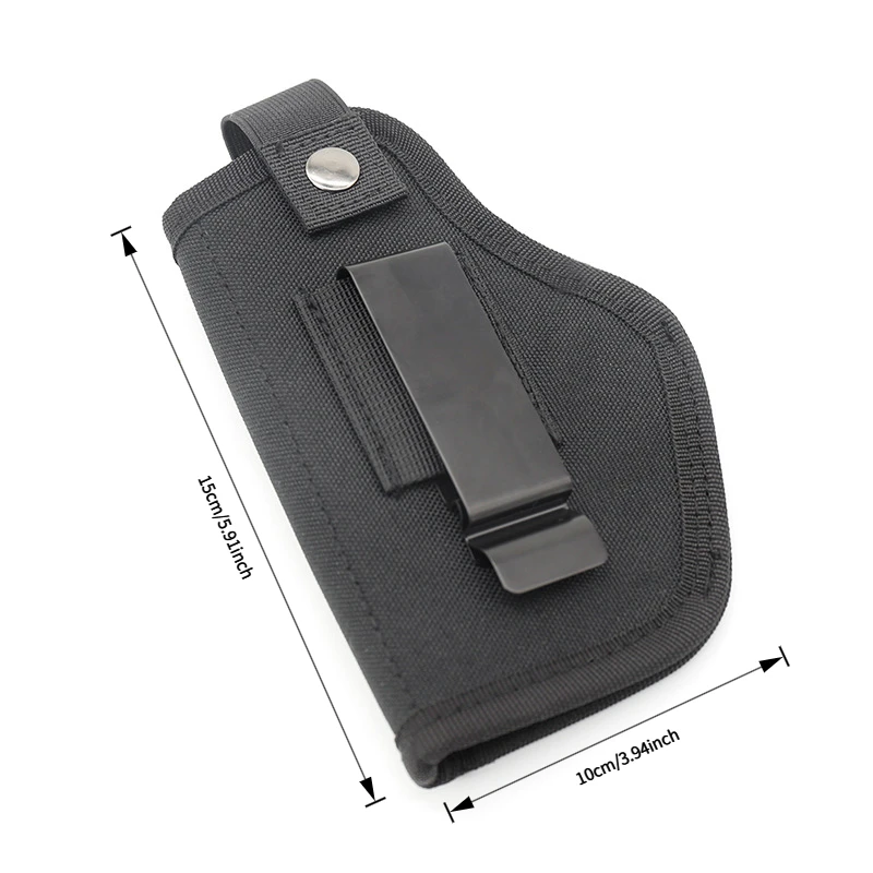 Universelles IWB/OWB Verdecktes Trageholster Verstellbares Taktisches Pistolenholster mit Metallclip für den Täglichen Gebrauch – Detail 4