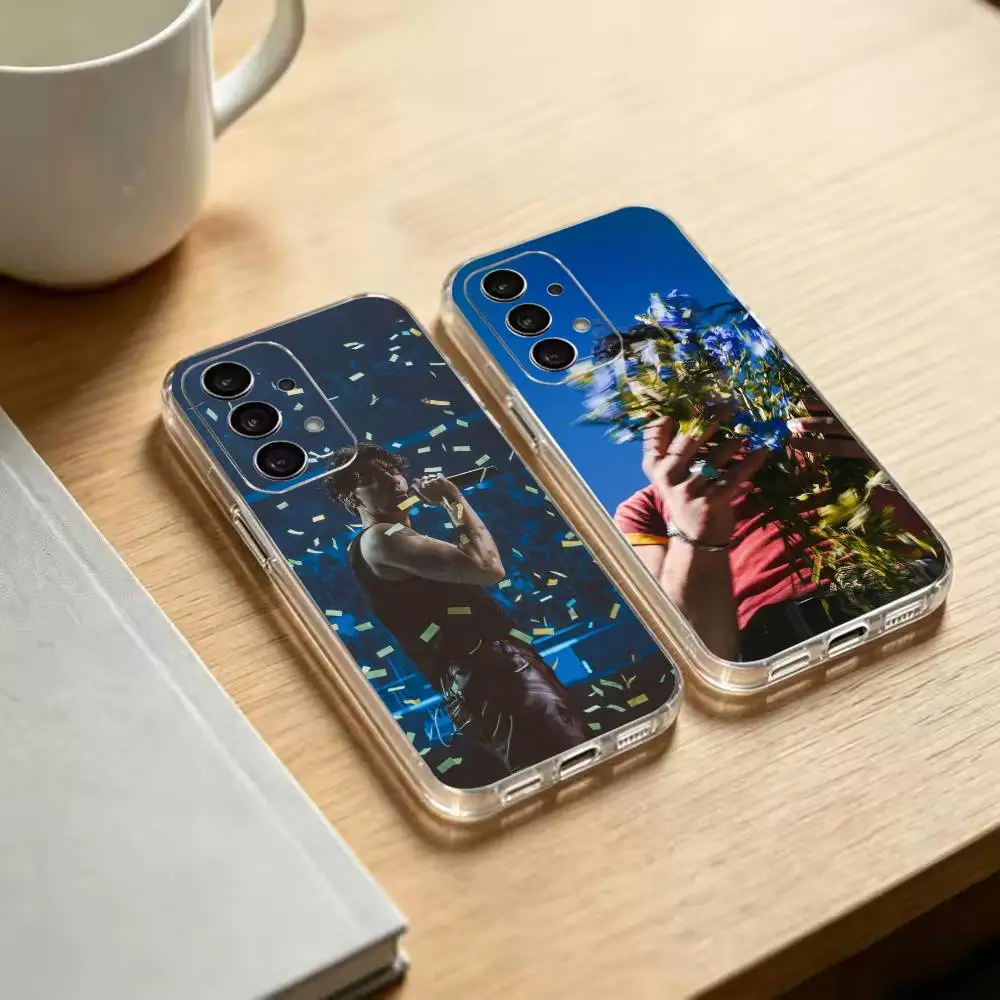 Lovely Singer Joe Jonas Actor  Clear Soft Silicone Phone Case for Samsung S25 S24 S23 S22 S21 S20 Ultra Plus