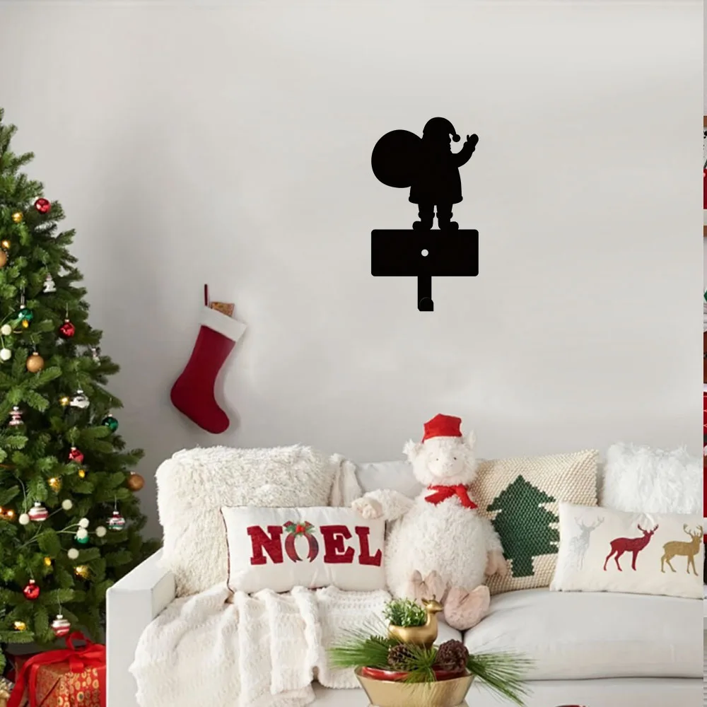 

Adorable Adorable Metal Backpack Santa Hook – Cute for Key Belt Hook and Wall Decor. Doubles the Charm for Christmas