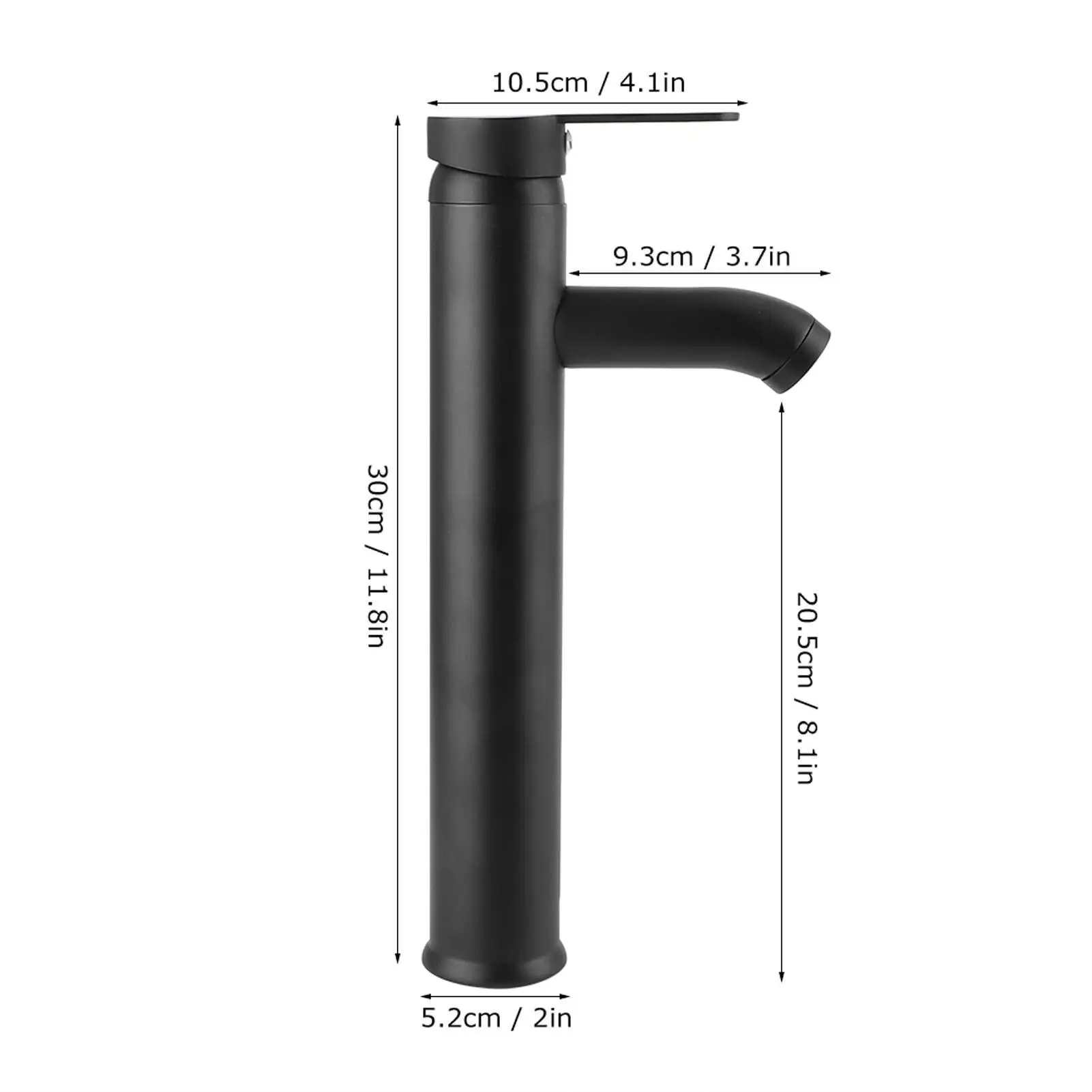 Antique Single Handle Hot & Cold Faucet for Bathroom Sink - European Style