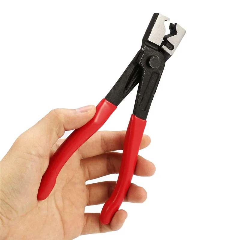 Car Hose Oil Hose Crimping Plier R Type Collar Hose Clip Clamp Pliers Auto Water Pipe Clamp Calliper Car Repair Tool Accessories