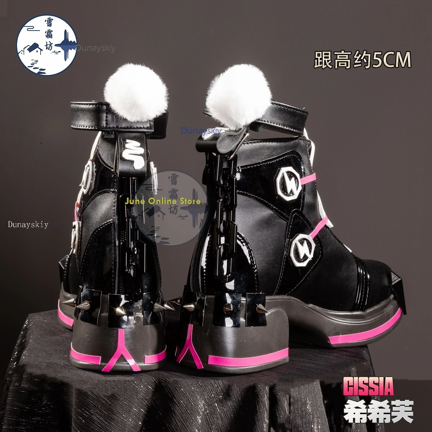 

full costumes and sets Cissia Cosplay Shoes ZZZ Zenless Zone Zero Game Anime Carnival Women Halloween Shoes Outfits Uniforms Exp