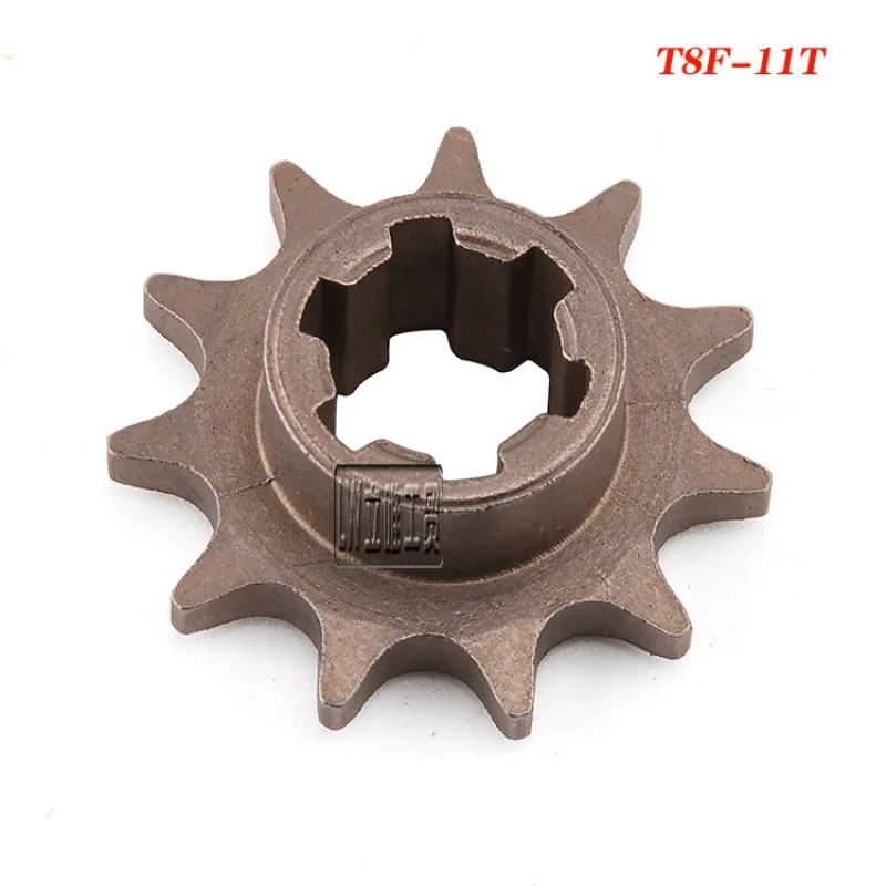 11 Tooth Front Sprocket Chain Cog (8mm T8F) For 2 Stroke 47cc 49cc Minimoto Pocket Bike 4 Wheeler ATV Quad Go Kart