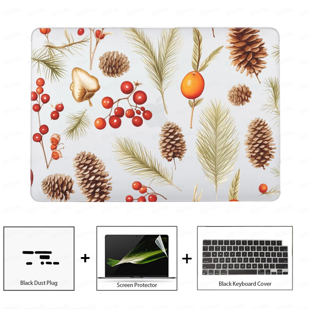 Carcasa con impresión UV para MacBook Pro 14, funda M5 2025 A3434, protector de pantalla y cubierta de teclado para MacBook Pro 13 14 16 M2 Max