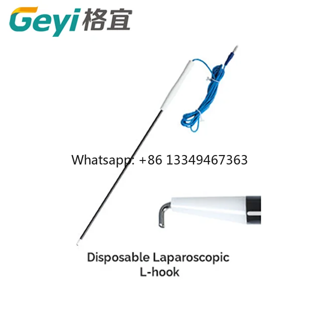 

Изразруемые лапароскопические монополярные щипцы с L-образным крючком, ножницы, захваты, несколько