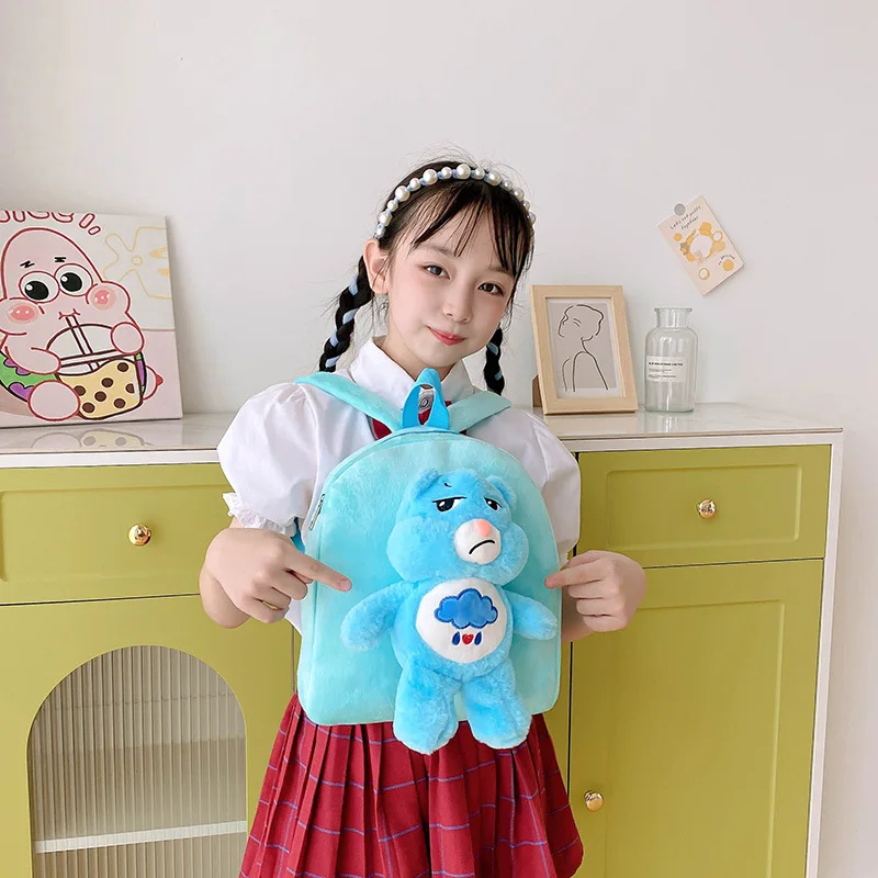 新しいレインボーベアぬいぐるみおもちゃバックパック人形クマぬいぐるみ人形かわいいラグドールバックパックギフト女の子クリスマスバレンタインデーギフト