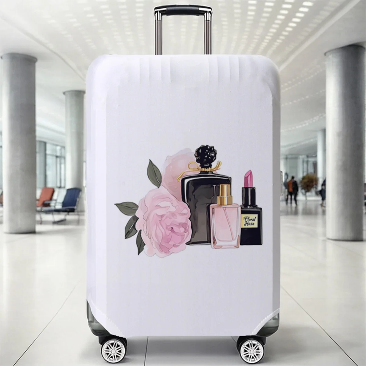 

Защитный чехол для багажа, эластичный, водонепроницаемый, пылезащитный, для чемодана 18-32 дюймов, дорожные аксессуары