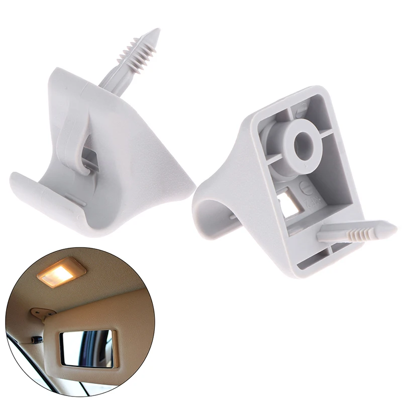 

2 шт. автомобильные зажимы для солнцезащитного козырька, фиксатор крючка для Hyundai Getz 2002-2011 852351 C300QS Аксессуары для опорного кронштейна солнцезащитного козырька