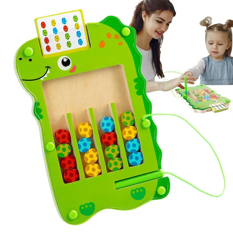 

Magnetic Maze Color Matching Puzzle Board Educational Learning Toys For Kids Fine Motor Skills Development Sensory Board game