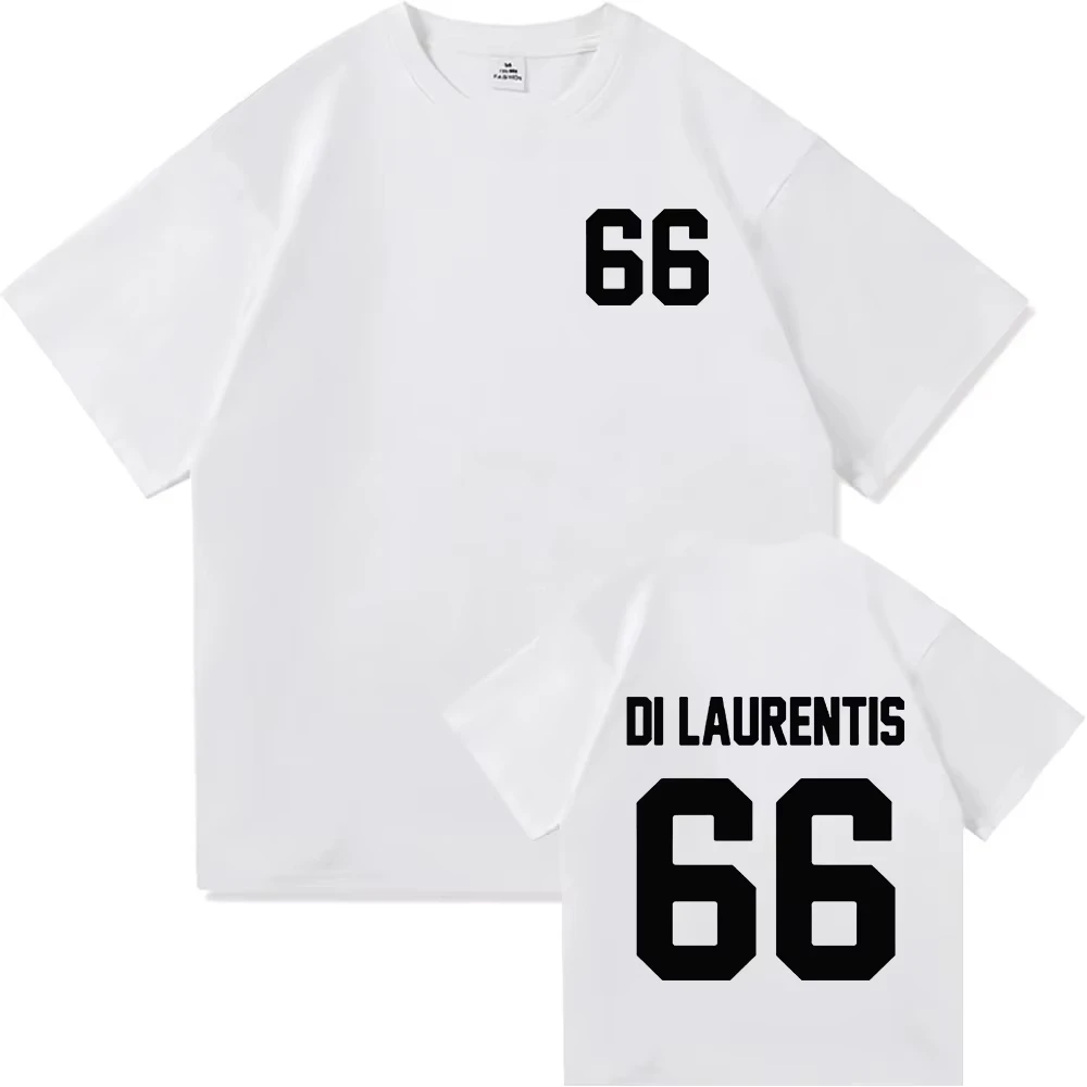 2026 Men College Sport Graphic T‑Shirt Vintage Number Letter Double‑Sided Print Short Sleeve Streetwear Tops