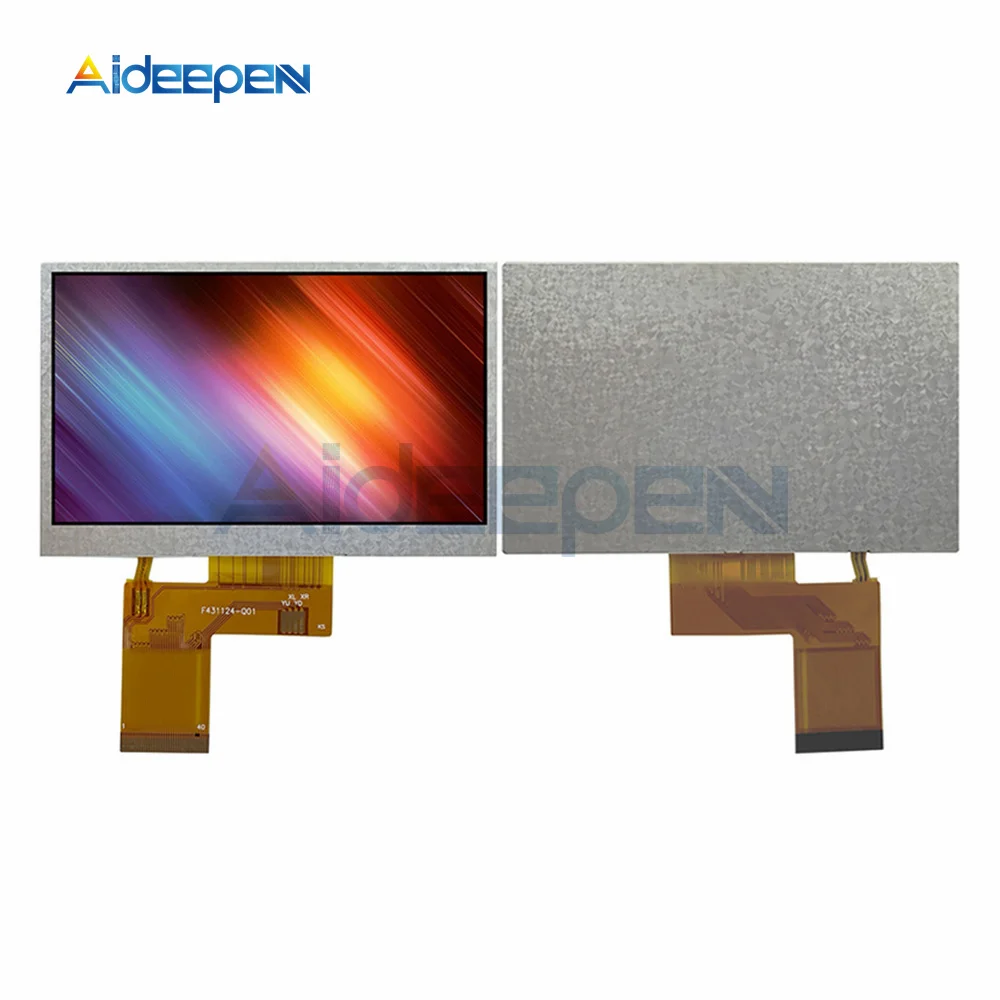 4,3 Zoll 3,3V TFT LCD-Displaymodul IC-Treiber GC3047 480*272 RGB 40-Pin Steckmodul 24-Bit LCD LCD-Farbdisplaymodul – Detail 8