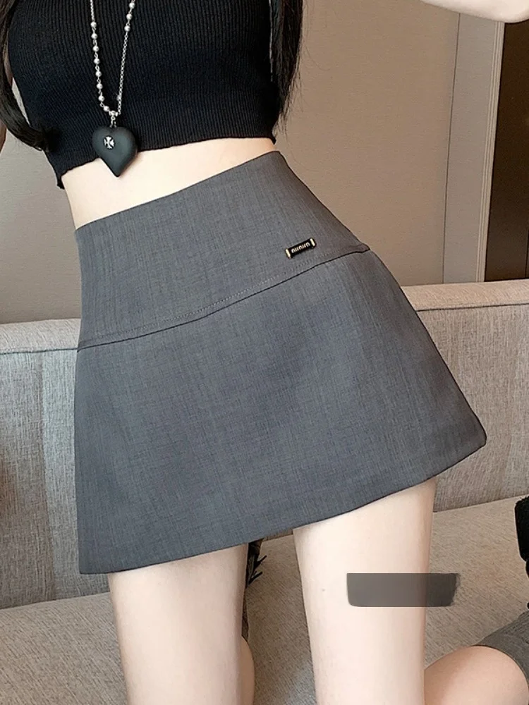 

Юбка-трапеция с высокой талией, брюки, женские зимние новые двусторонние брюки, прямые брюки, противолегкие прогулочные юбки