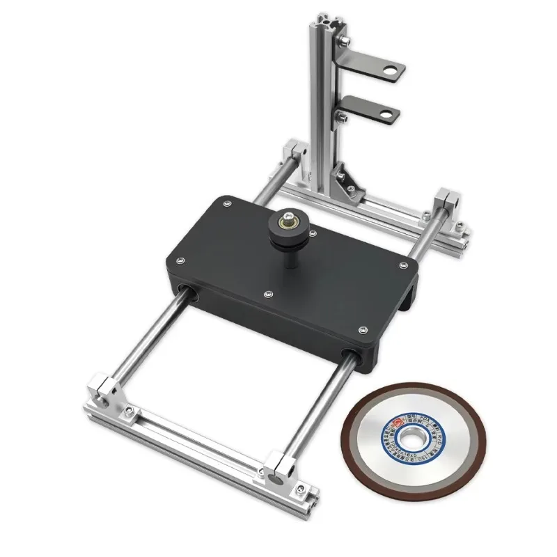 Saw blade sharpener, multifunctional angle grinder conversion bracket, quick tooth grinding, woodworking edging tool
