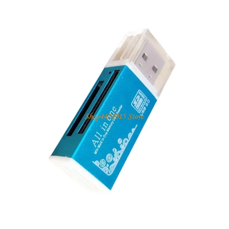 K1AA USB 2.0 메모리 카드 리더 어댑터는 MS TF 및 카메라 및 장치 용 더 많은 카드를 지원합니다.