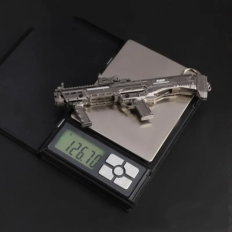 PUBG Game Peripheral Weapon DBS Shotgun Metal Weapon Handicraft Decoration Home Living Room Office Desk Decoration