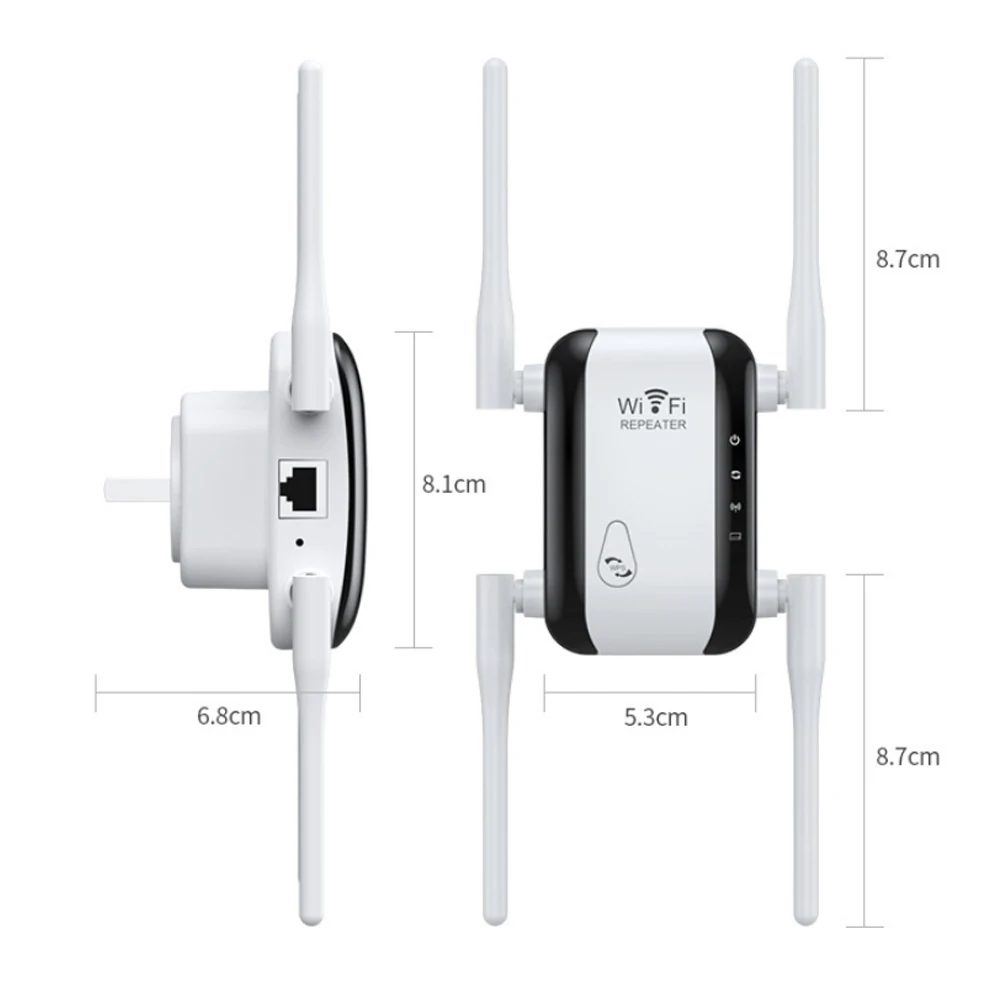 Wireless Router 300Mbps Wifi Repeater WiFi Signal Verstärker Wi-Fi Booster 2,4G Wi-Fi Repeater Access Point