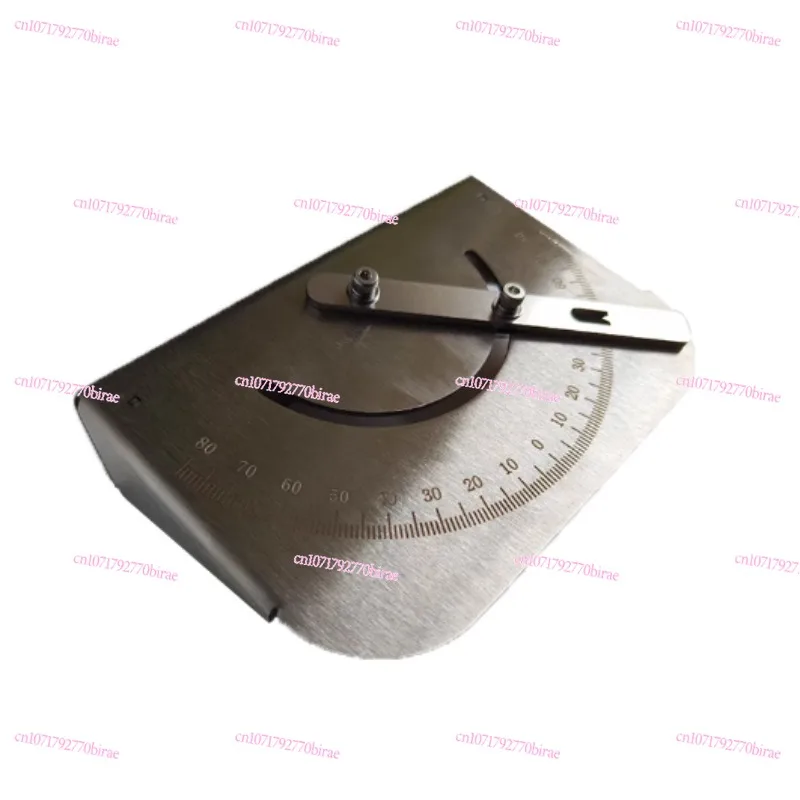 Sheet Metal Bending Tool 304 Stainless Steel Bending Machine Auxiliary Double-side Positioner T-type Angle Push Ruler
