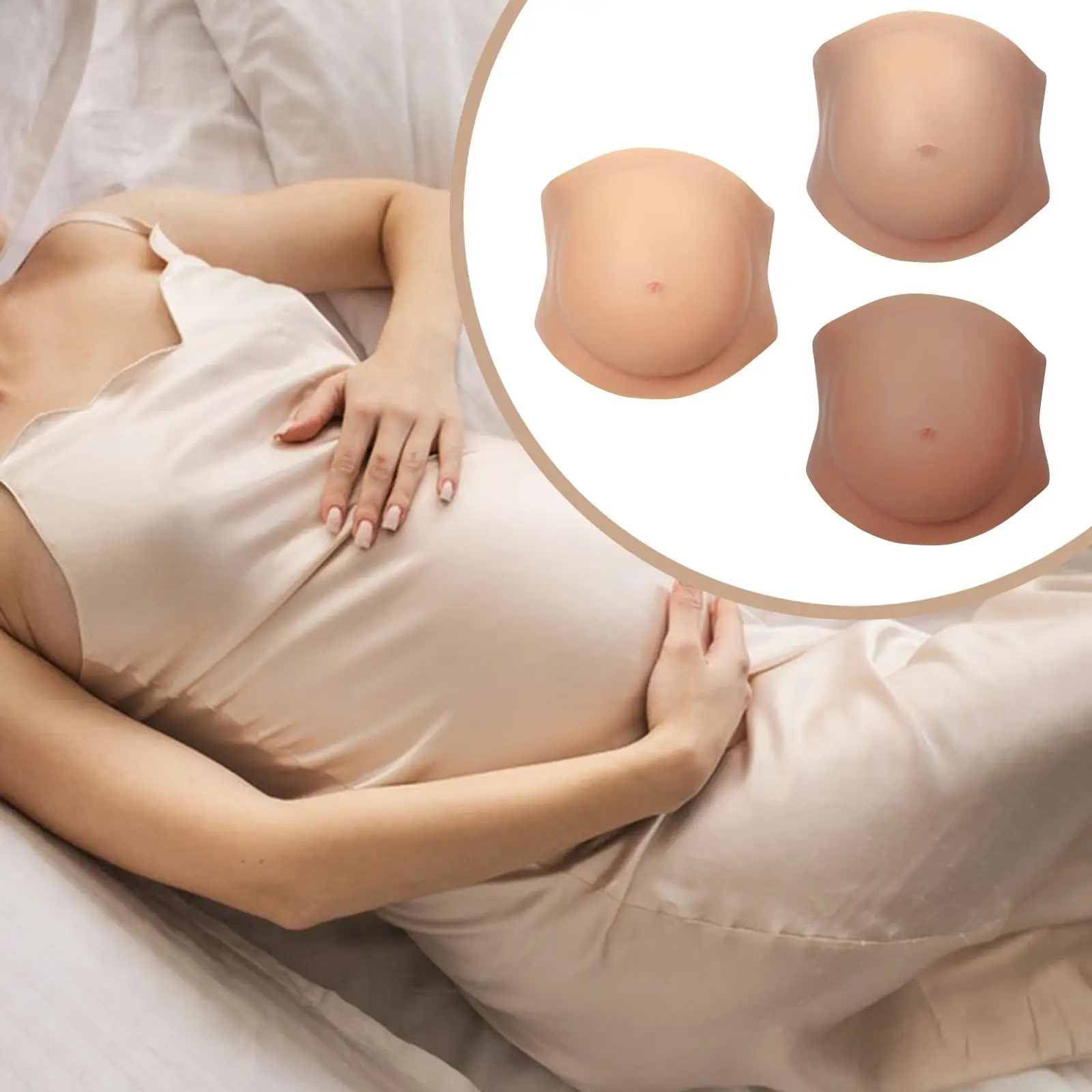 Fake Belly Lightweight Prosthesis Costume Cosplay for Stage Advertising Cosplay