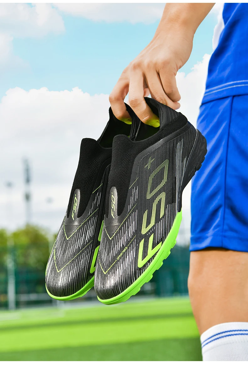 Neue Herren-Fußballschuhe Rutschfeste Sport-Fußballstiefel Bequeme Ultraleichte FG-Rasenstollen Futsal Indoor Erwachsene Rutschfest – Detail 20