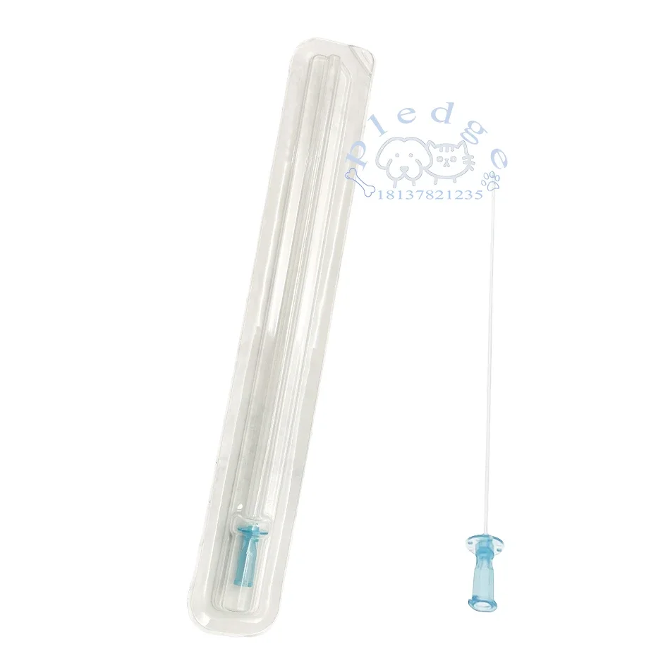 12PCS/Box Pet Feline Cat Urinary Catheter Urethral Obstruction Relief  Flushing Indwelling No Probe Luer Lock Clinic