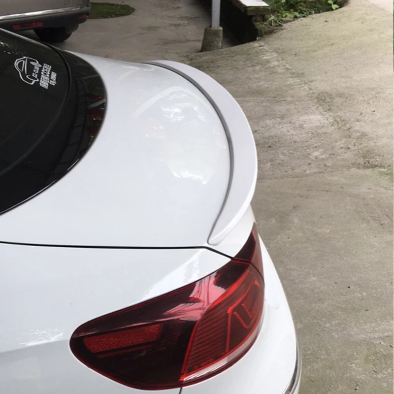 Per Volkswagen CC 2009-2018 di Alta Qualità In Plastica ABS Posteriore Tetto Spoiler Ala Tronco Labbro Boot Copertura Car Styling