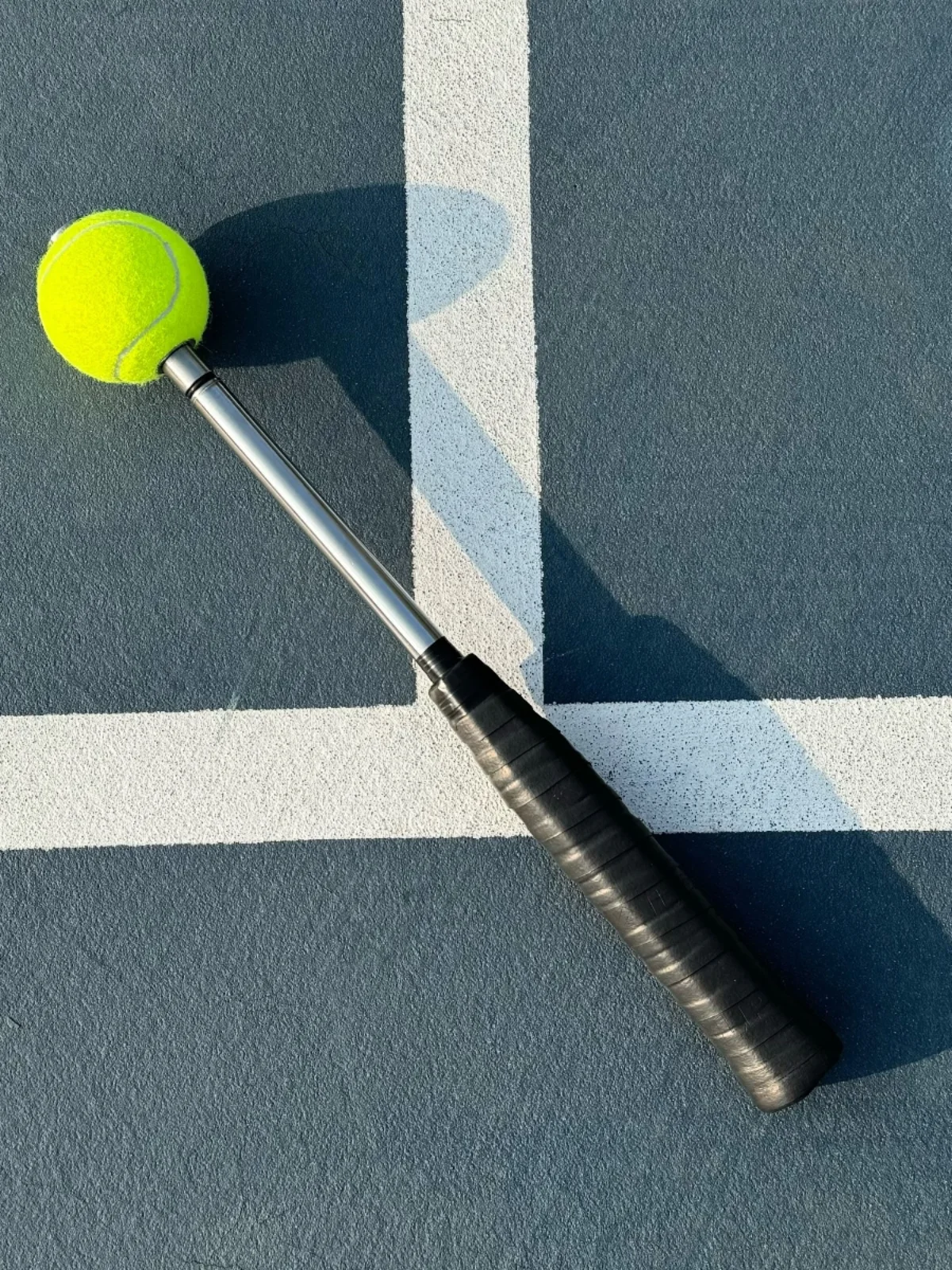 Ferramenta de serviço de tênis, treinador de balanço para treinamento de tênis, treinador de tênis profissional para crianças ou adultos com som hittingsense