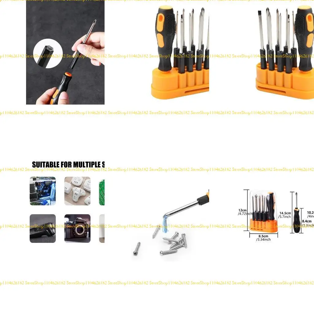 

Q2Q4 Multipurpose Screwdriver Set with Heads and Ergonomic Handle Design for Easy Handling and Efficiency