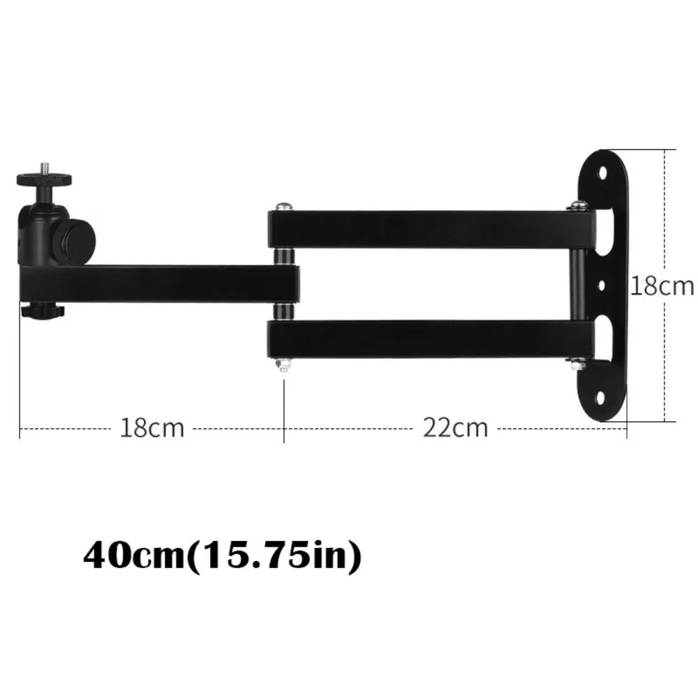 Multi-angle Adjustable Projector Stand 360 Degrees Rotation Carbon Steel Wall Mounted Bracket Universal for XGIMI/JMGO/Xiaomi