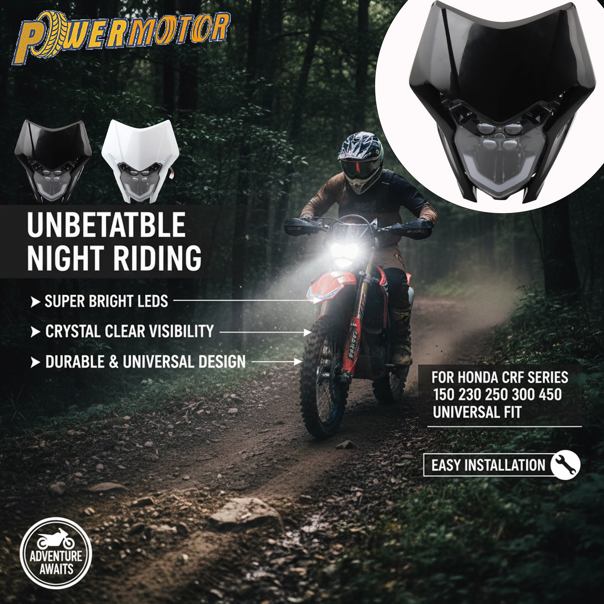 For Honda Crf Motor…