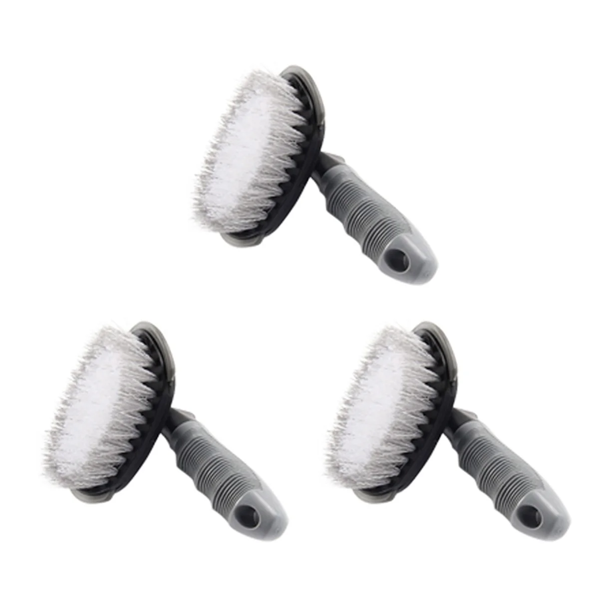 

3PCS Car Wheel Cleaning Brush Tool Car Rim Scrubber Cleaner Duster Motorcycle Truck Wheel Car Detailing