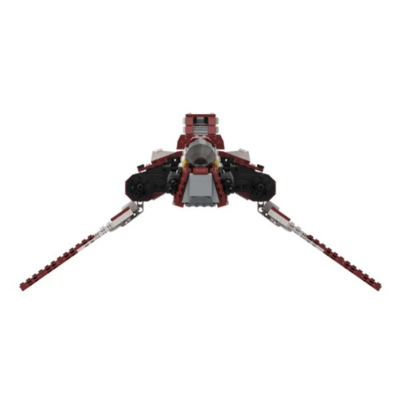 Nowy zestaw klocków konstrukcyjnych 803 elementy Moc Star Battle NU-class attack shuttle, model do samodzielnego montażu, kreatywne zabawki edukacyjne, prezent dla dziecka