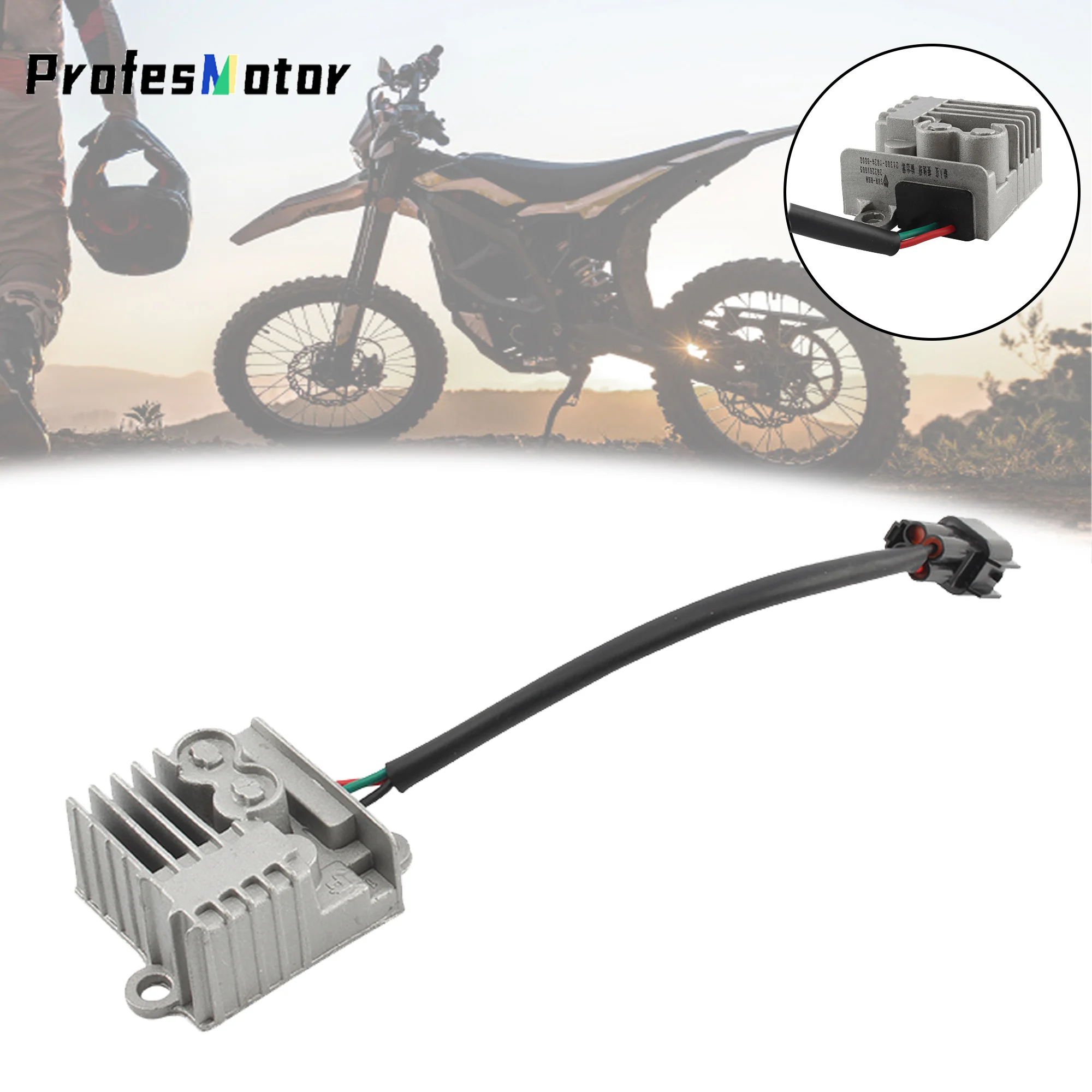 Motorcycle Accessories For Surron Voltage Converter Safety Protection 12V 5A 40V~70V Light Bee S X Universal Electric Vehicle