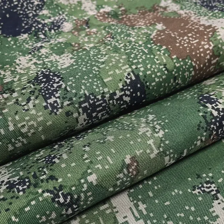 Camouflage Fabric By The Meter for Outdoor Cloth Tablecloth Curtain Sewing Polyester Cotton Thickened Decorative Printed Textile