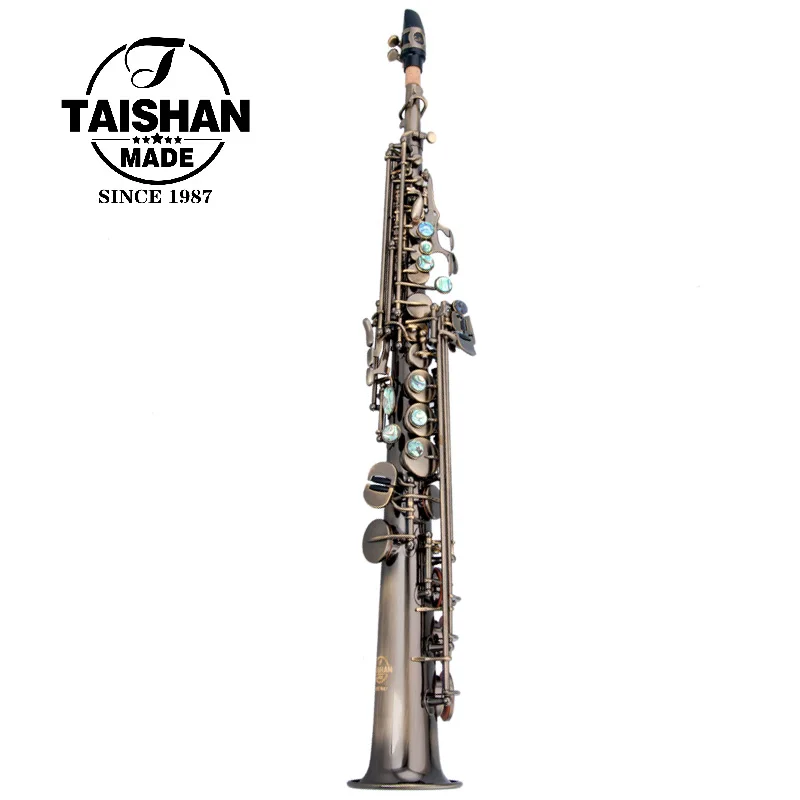 

Straight High Quality Saxophone Antique Bronze Color Brass Body