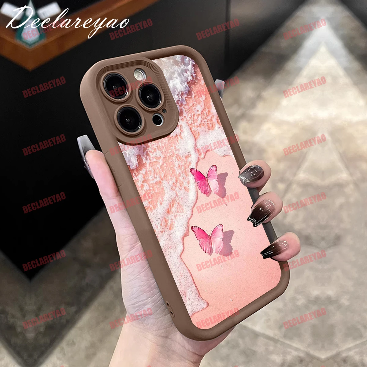 DECLAREYAO حافظة رفيعة وخفيفة الوزن غير لامعة من مادة البولي يوريثان الحراري لهاتف Redmi 9S Plus Sport 13 13R 12S 10C 9A 11 11A K50 12C 9 غير تغطي حافظة مضادة للصدمات