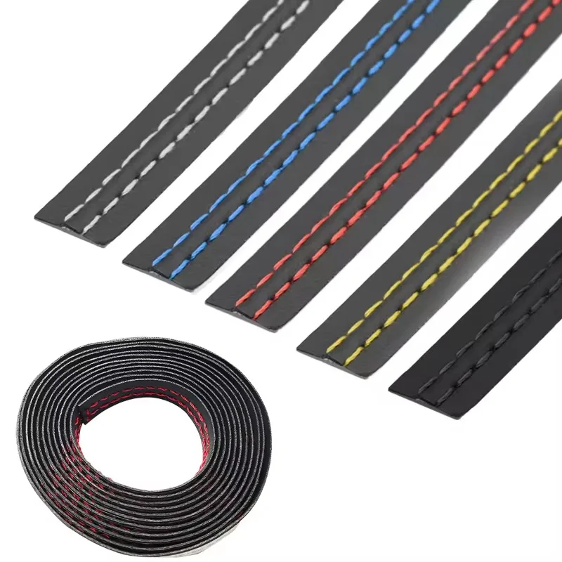 

2m/8m Car Self-adhesive Moulding Trim Car Interior Dashboard Leather Decoration Line DIY Braid Strip Car Style Decoration