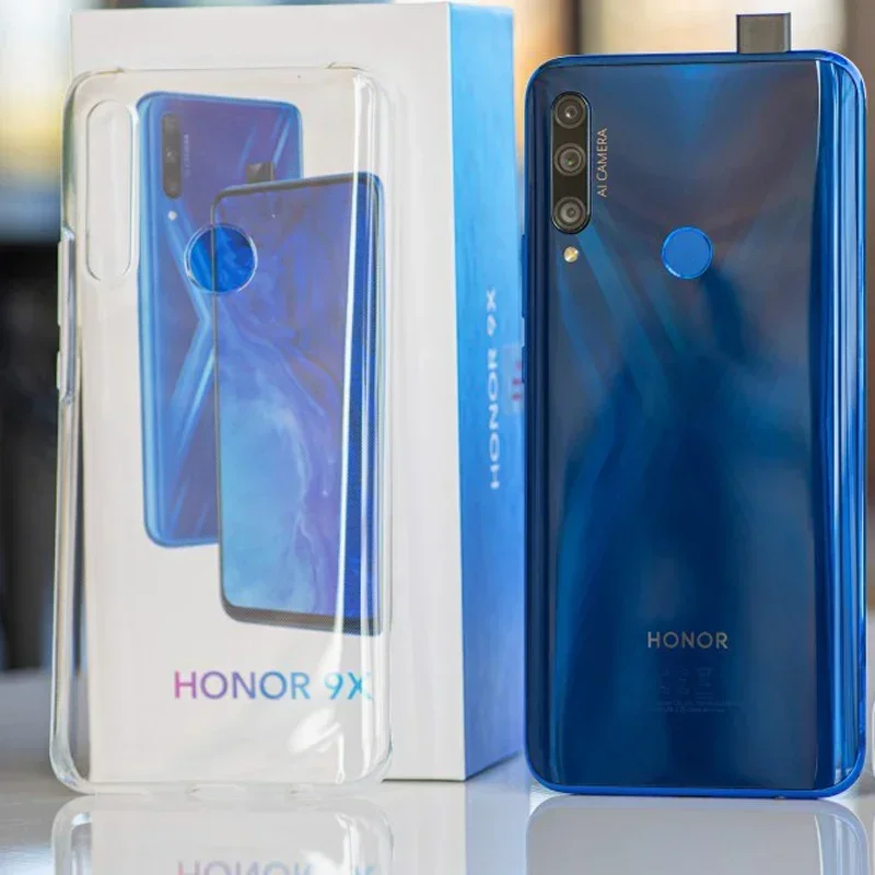HONOR 9X Smartphone Global Firmware 6.59-inch Camera 48M Battery 4000 mAh Retractable camera Dual SIM used phone