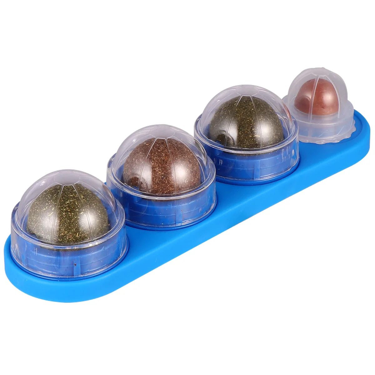 

1pc Cat Snacks Enrichment Catnip Toys Cute Pet Chew Ball Mint Balls Kitten Training Dental Health Fun Cat Toys Pet Supplies