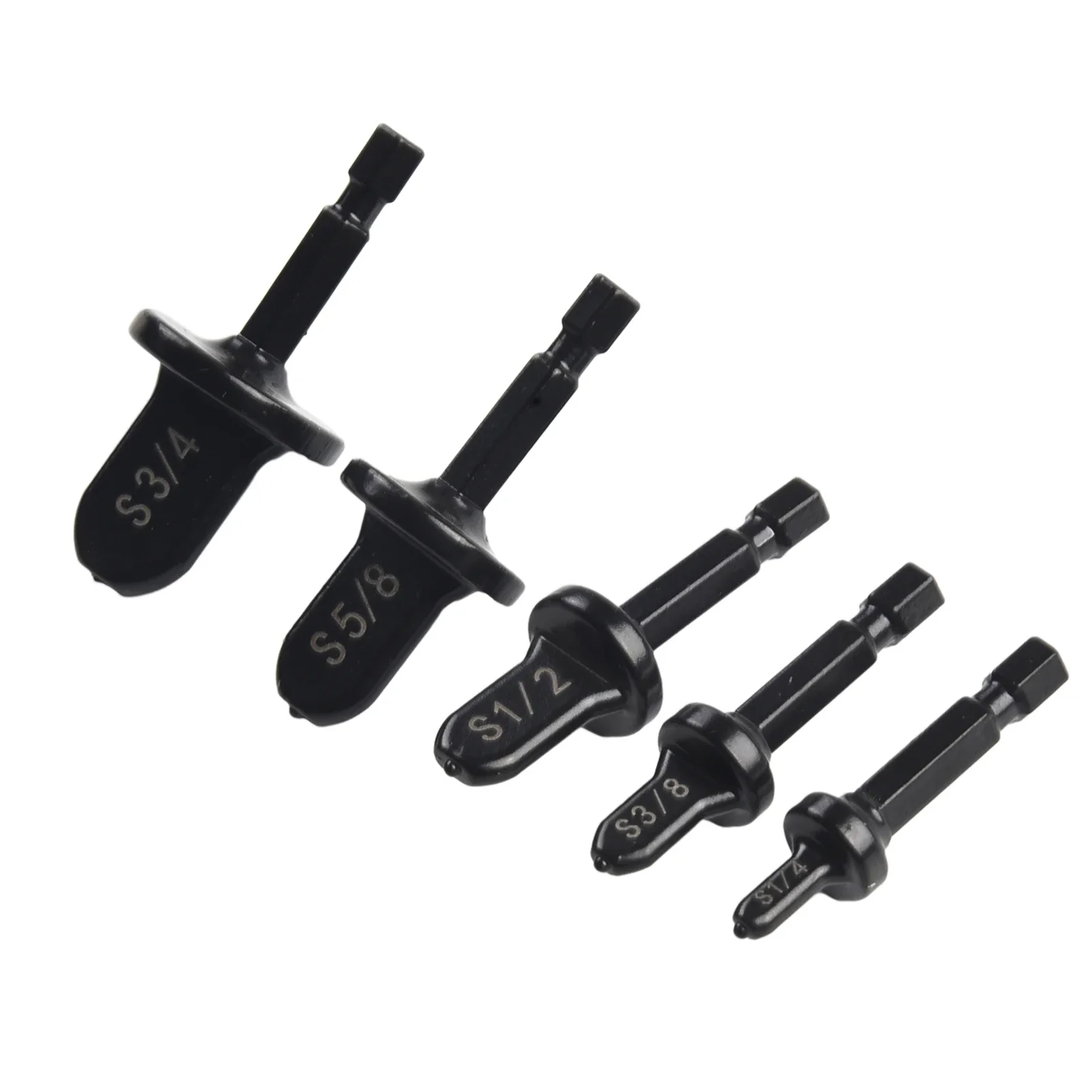 5pcs Imperial Tube Expander Hex Shank Air Conditioner Copper Pipe Electric Drill Swaging Flaring Tools 3/4\